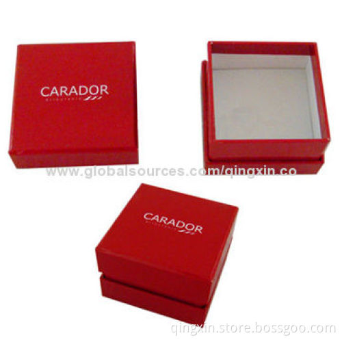 Jewelry Paper Boxes, Matte Lamination, Foil Stamping, Customized Designs and Shapes Welcomed
